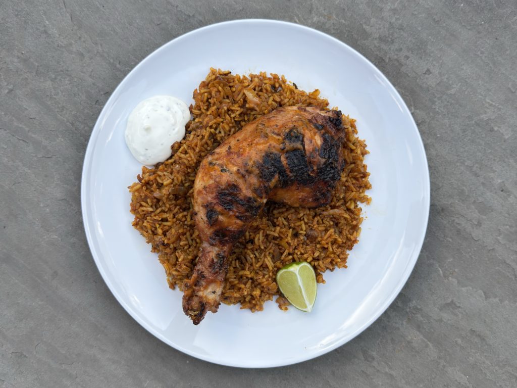 Piri Piri Chicken and Spiced Rice