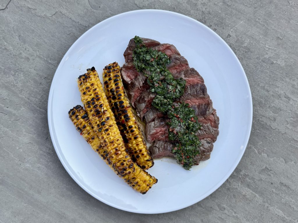 Bavette Steak with Chimichurri