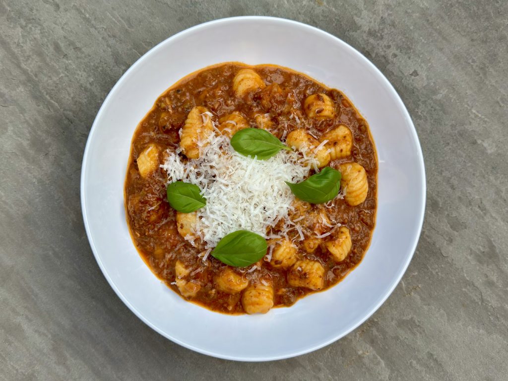 Gnocchi with Beef and Pork Ragu